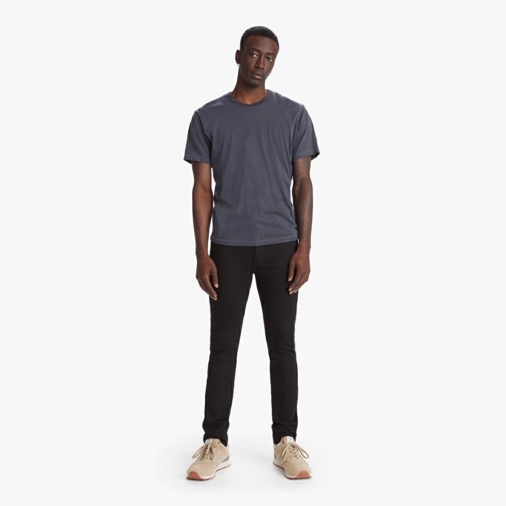 MOTHER Mens Denim The Joint - Straight Up Black